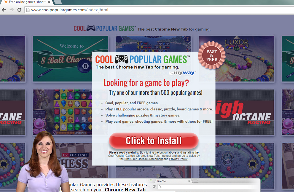 Menghapus Cool Popular Games Toolbar