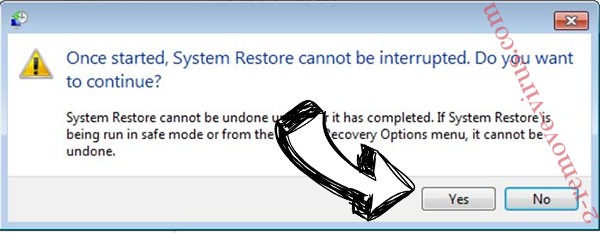 .HaCk ransomware removal - restore message