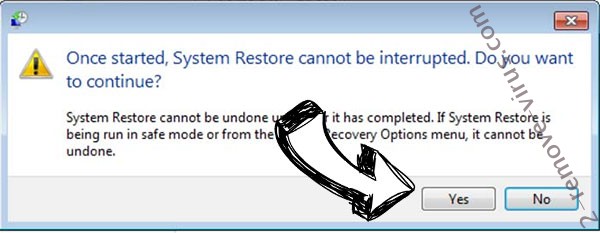 MR.ROBOT ransomware removal - restore message