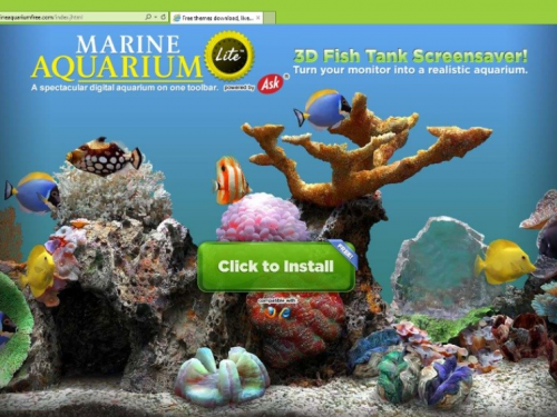 Poista MarineAquariumLite Toolbar