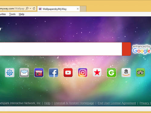 Poista Wallpapers Toolbar