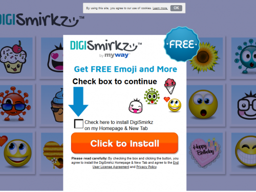 Poista DigiSmirkz Toolbar