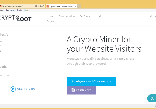 Usuń Crypto-Loot.com Miner Trojan