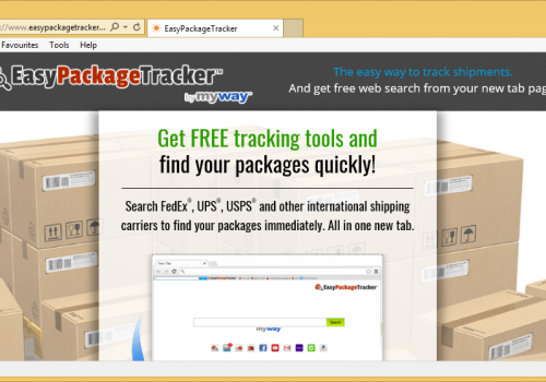 Poista EasyPackageTracker Toolbar