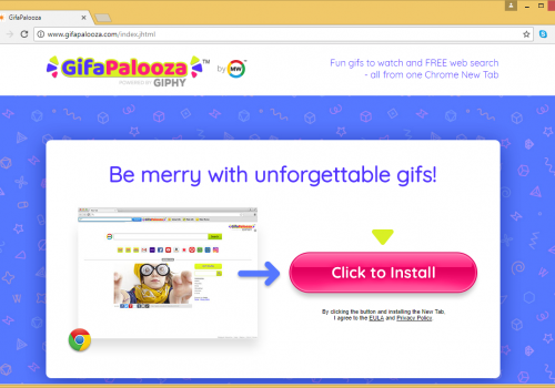 Poista GifaPalooza Toolbar