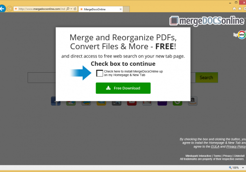 Poista Merge Docs Online Virus