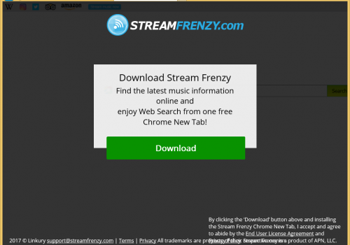 Poista Streamfrenzy Toolbar