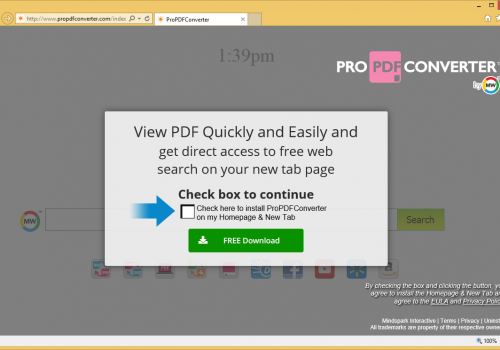 Paras tapa poistaa ProPDFConverter Toolbar