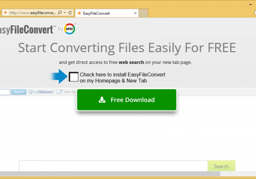 Poista EasyFileConvert