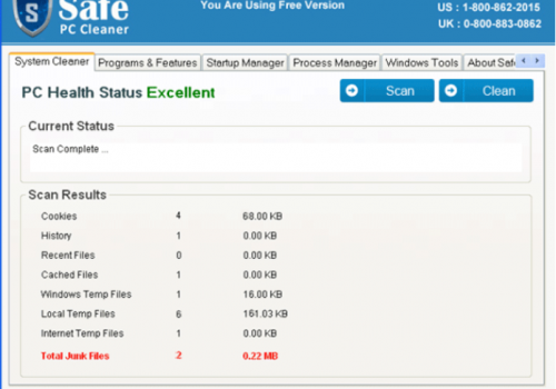 Safe PC Cleaner – hogyan lehet eltávolítani?