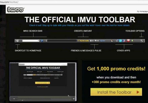 Távolítsa el a IMVU Toolbar