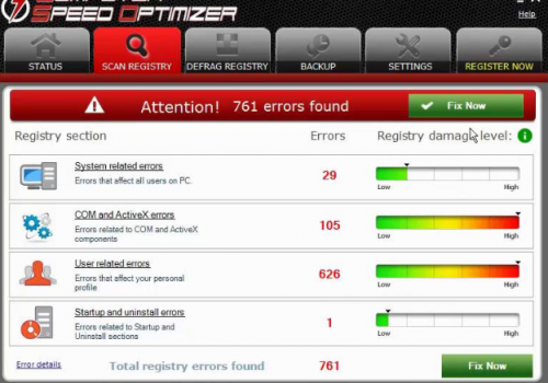 Távolítsa el a Computer Speed Optimizer