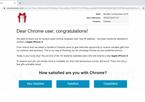 Kedves Chrome-Felhasználó, Gratulálok! Virus