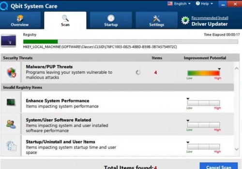 Hogyan lehet eltávolítani Qbit System Care