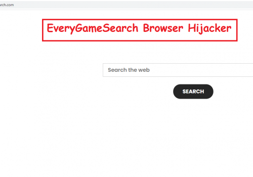 EveryGameSearch Rimozione