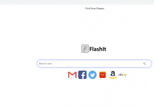 Rimuovi Flashit.xyz Search reindirizzamenti