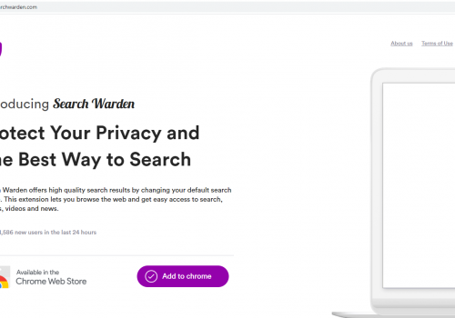 Rimuovere Searchwarden.com