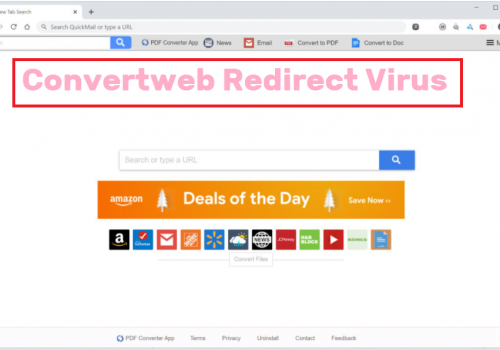 Rimuovere Convertweb Redirect Virus