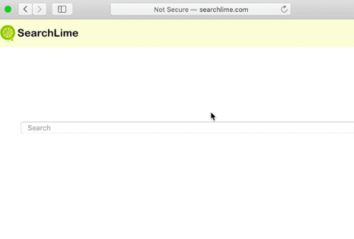 Rimuovere Search Lime browser hijacker