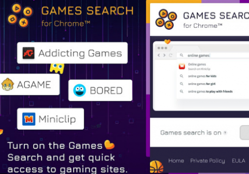 Rimuovere Games Search