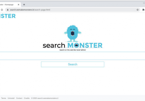 Rimuovere Search Monster search redirect