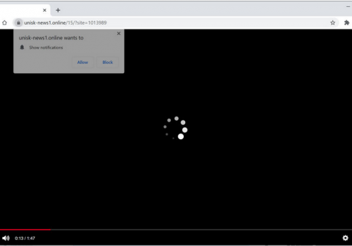 Rimuovere Unisk-news1.online pop-up ads