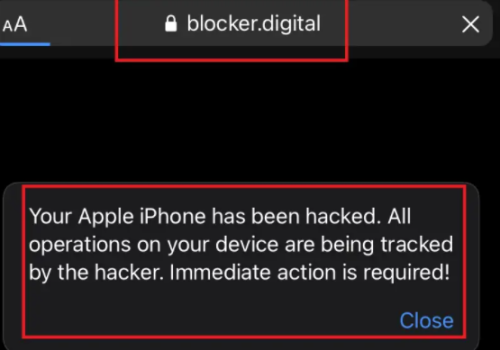 Entfernen Blocker.digital POP-UP Scam