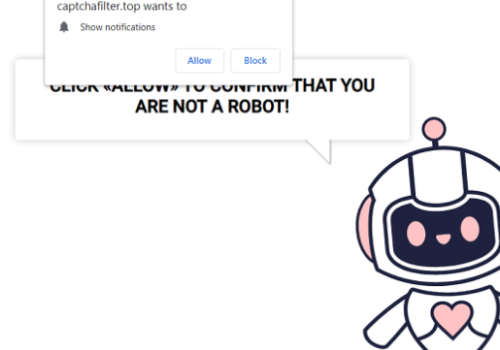 Entfernen Captchafilter.top Ads