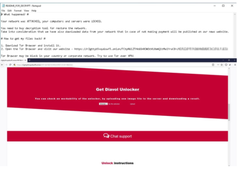 Diavol Ransomware – Jak odstranit