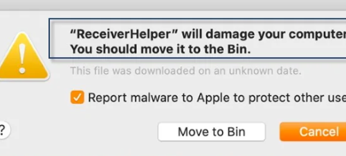 ReceiverHelper – Ist es Virus und wie zu entfernen?