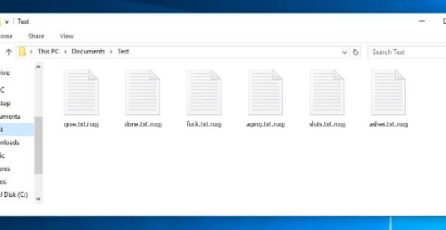 Odstranit .Rugj file Ransomware