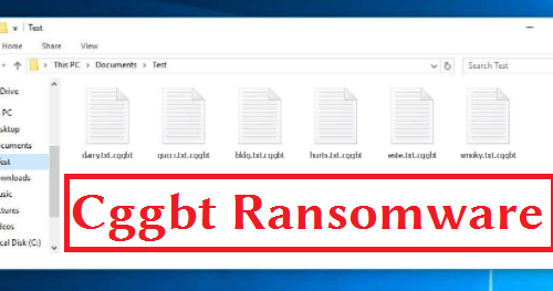 Cggbt Ransomware odstranění