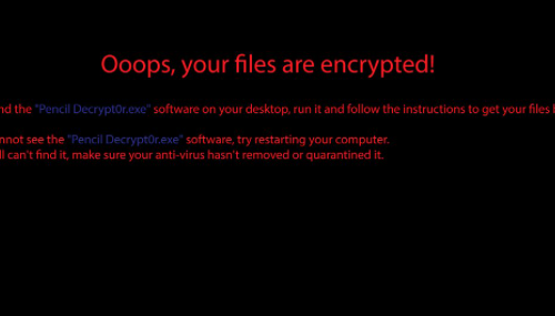 PencilCry Ransomware odstranění