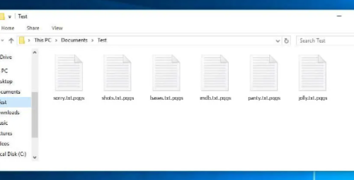 Fjerne Pqgs Ransomware