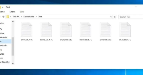 Fjerne KTC Ransomware