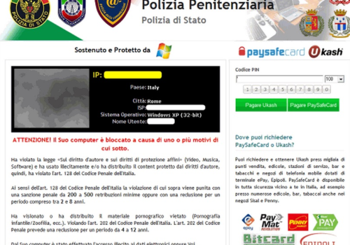 Polizia Di Stato Ransomware fjernelse