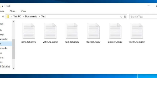 Fjerne Qqqw ransomware
