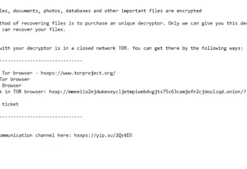 Fjerne MME Virus Ransomware