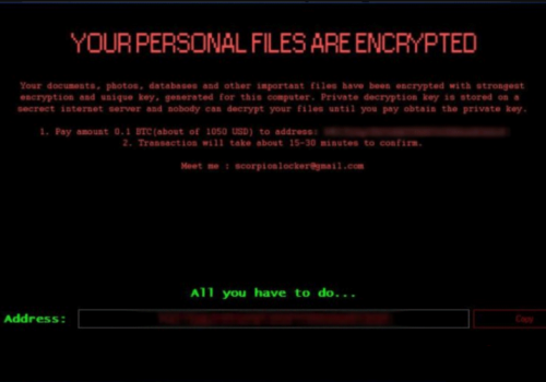 Comment supprimer Scorp Ransomware