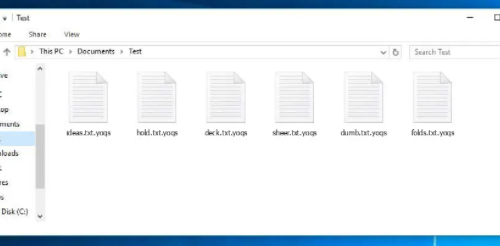 Fjerne Yoqs Ransomware