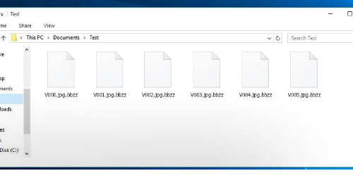 Αφαιρώ .Bbzz file Ransomware