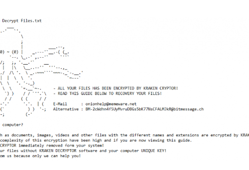 Αφαιρώ. Kriptor αρχείο ιός και ξεκλείδωμα Kriptor Ransomware αρχείου