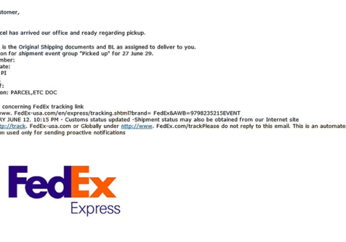 Was ist FedEx Express email scam