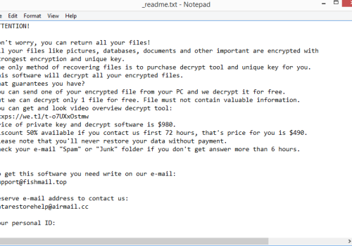 Πώς να αφαιρέσετε Tuis ransomware