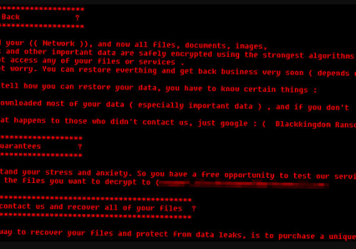 Κατάργηση Black Hunt Ransomware και ξεκλείδωμα αρχείων