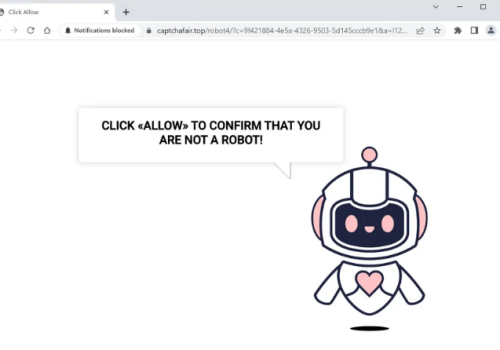 So entfernen Sie Captchafair.top Ads