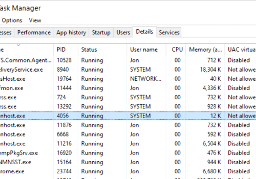 Conhost.exe – Anleitung zum Entfernen