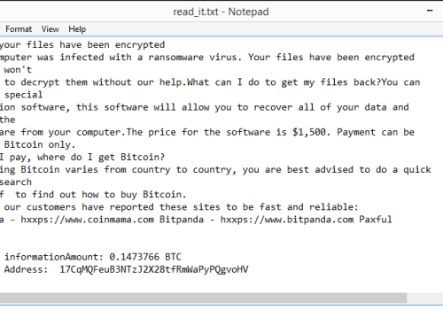 Πώς να διαγράψετε Nochi ransomware