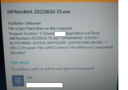 MFResident.exe – Ist es Virus?