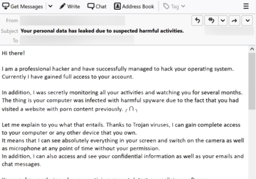 Professional Hacker Managed To Hack Your Operating System Email Scam – Was müssen Sie wissen?